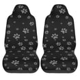 thumbnail image 2 of ZICANCN Car Seat Cover Puppy Paw Print Car Front Seat Covers Protectors , Automotive Seat Covers for Cars Trucks Suv, 2 of 8