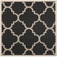 thumbnail image 3 of Safavieh Courtyard Black Indoor Outdoor Rug - Square 4', 3 of 4