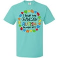 thumbnail image 3 of Inktastic I Love My Grandson Autism Awareness T-Shirt, 3 of 5