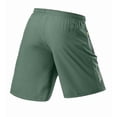 thumbnail image 6 of Thousandth Men's Casual Athletic Shorts Summer Plus Size Biker Shorts Quick Dry Elastic Waist Drawstring Plain Running Shorts Workout Shorts, 6 of 9