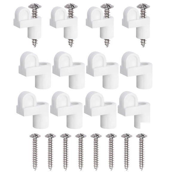 Window Screen Clips with Screws,Window Screen Holder Clips Storm Windows Clip,Black Screens Retainer Clip for Fastens,Winter Windows Screens Door Panels for Easy Installation