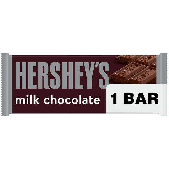 Hershey's Milk Chocolate Candy, Bar 1.55 oz