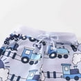 thumbnail image 3 of WOYY Toddler Boys Active Jogger Shorts Train Print Elastic Waist Shorts, Sizes 4-5T, 3 of 6