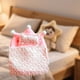 thumbnail image 5 of Cama para muñecas, edredón para muñecas, colchón, almohada, figura de peluche portátil, cama para dormir en miniatura Rosa, 5 of 8
