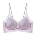 thumbnail image 1 of Brasier Tela de Mantequilla Sujetador Push up sin Costuras para Mujer, Cómodo Bralette para Uso Diario y Actividades Al Aire Libre. Extra Grande, 1 of 7