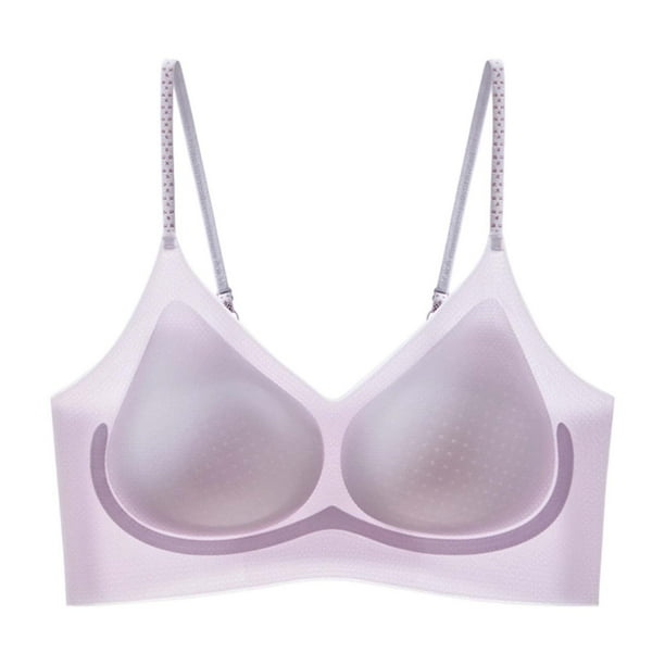 Brasier Sujetador Push up sin Costuras para Mujer, Cómodo Bralette para Uso Diario y Actividades Al Aire Libre. Mediana