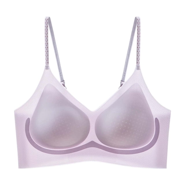 Brasier Tela de Mantequilla Sujetador Push up sin Costuras para Mujer, Cómodo Bralette para Uso Diario y Actividades Al Aire Libre. Extra Grande