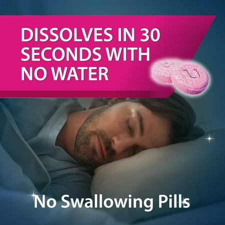 Unisom Sleepmelts, Cherry, 24 each (Pack of 6)