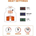 thumbnail image 2 of SNOW DEER Heated Vest for Women, Battery Electric Vest with Carbon Fiber Heating, Waterproof, Ideal for Winter Activities, 2 of 8