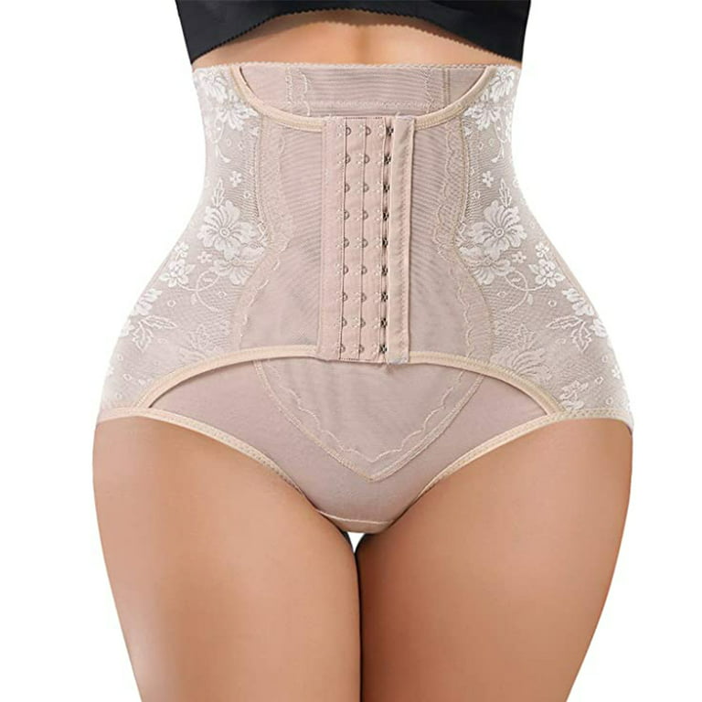 Women Girdle High Waist Panty with Adjustable Belly Wrap Butt Lifter Thigh  Slimming