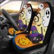 thumbnail image 2 of ABPHQTO Juego de 2 fundas para asientos de coche, protectores universales simples para asientos delanteros de coche, aptos para coche, SUV, sedán, camión, 2 of 3