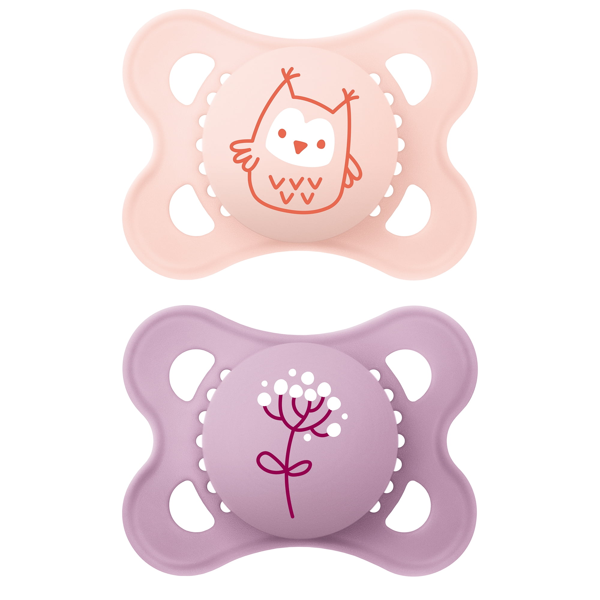 Design may Vary Months Soother Available in Pink or Blue MAM Original 6 