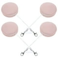 thumbnail image 4 of Shisuyan 4pcs Phone Screen Cleaner Macaron Shape Wiper Screen Cleaner Cleaning Cloth, 4 of 8
