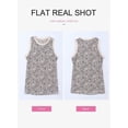 thumbnail image 4 of Womens Leopard Print Tank Tops Crewneck Sleeveless Summer Casual T-Shirts Blouses, 4 of 8