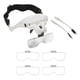 thumbnail image 1 of Lupa de diadema con 5 lentes, luz LED dual, lupa para montaje en la cabeza para reparaciones y manualidades, 1 of 9
