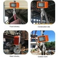 thumbnail image 5 of CACAGOO Digital Hanging Scale 1000kg/ 2204lbs Portable Heavy Duty Crane Scale LCD Backlight Industrial Hook Scales, 5 of 7