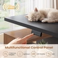 thumbnail image 6 of 77.1" Large Electric Standing Desk with 3 Drawers and Storage Cabinet, Height Adjustable Executive Desk for Home Office Desk, 6 of 7