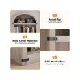thumbnail image 3 of 72"H Bookcase With Shelf Or Doors, Arched Bookshelf Farmhouse Cabinet With Shelves, Wooden Bookshelves For Home Office, Living Room, 3 of 8
