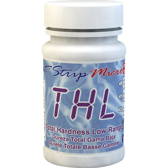 Industrial Test Systems eXact 486630 Micro LR Total Hardness Strips, 2-77 ppm Detection Range (Bottle of 100)