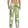 thumbnail image 3 of Balery Men'S Gnome And Pineapple Pants,Sleepwear Pants,Pajama Pants,Pj Bottoms Drawstring And Pockets-Small, 3 of 9