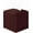 Brown, variant on Tissue Box Cover, Faux Leather Tissue Box Holder Square, Decorative Tissue Holders for Bathrooms Tabletop, Car, Office, 5x5x5inch