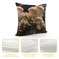 thumbnail image 4 of Leisuo Throw Pillow Cover - Rain-Wet Bracket Shelf white, 4 of 5