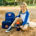 thumbnail image 3 of Houston Astros™ MLB 18 oz Insulated Steel Water Bottle with Flip-Up Straw Lid, 3 of 8