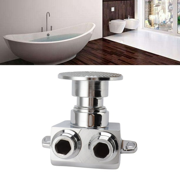 Brass Floor Mount Single Foot Pedal Water Valve For Basin, Touchless Pedal Faucet G1/2'' IPS