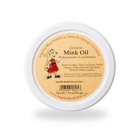 UPC: 0086366991053 | Angelus Mink Oil Paste – 7.75 oz  Tub