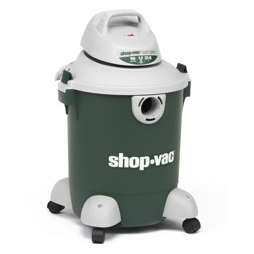 ShopVac 5981000 10 Gallon 3.5 Peak HP Quiet Plus Wet/Dry Vacuum