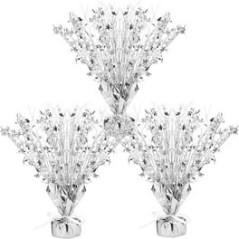 Balloon Weight Star Silver Holographic Balloon Weight Star Silver Holographic