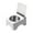Silver, variant on Smart Feeder With Infrared Sensor Automatic Lid Cat & Bowl Food Dispenser
