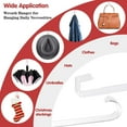 thumbnail image 5 of chalian 12" Wreath Hangers for Front Door,Non Scratch Wreath Door Hanger,Over The Door Hooks Hanger Easter Fall Halloween Christmas Decorations Indoor Outdoor,Welcome Sign for Front Door Decor,1 Pack, 5 of 16