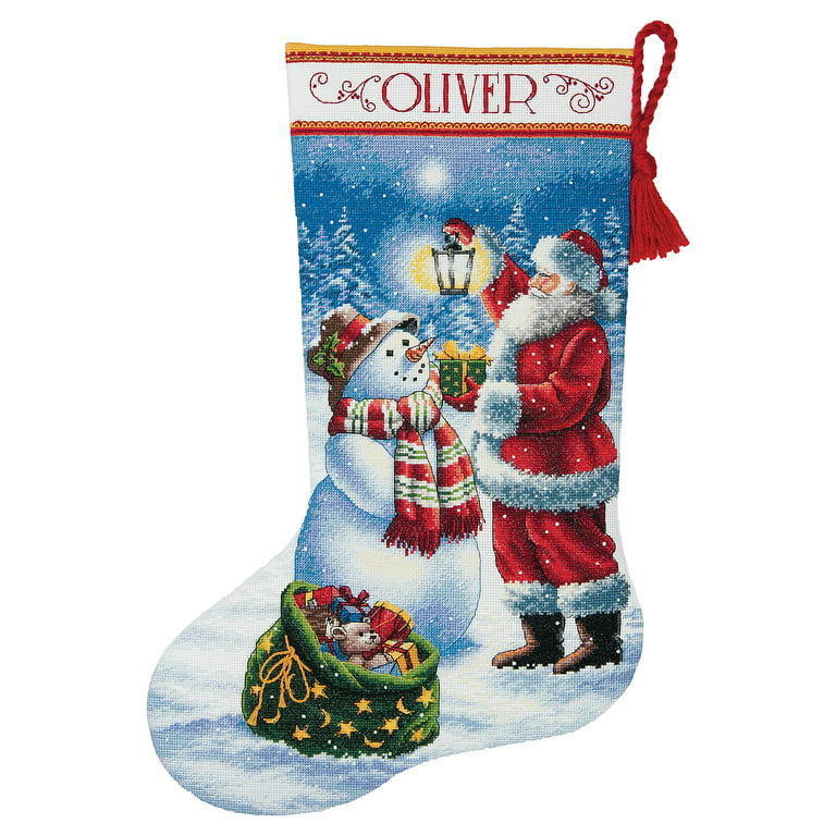 Dimensions Gold Collection Counted Cross Stitch-Sweet Dreams Stocking