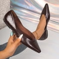 thumbnail image 5 of Women Casual Shoes Pointed Toe Ballet Shoes Slip On Casual Shoes Daily Footwear Minimalist Soft Sole Shoes For All Day Comfortable Wear ,Us Size:7, 5 of 9