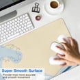thumbnail image 4 of Premium Large Gaming Mouse Pad with Non-Slip Rubber Base, Stitched Edges, Featuring Japanese Wave Design, 31.5 x 11.8 inches, 4 of 7