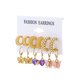 thumbnail image 1 of Pendientes geométricos de Metal exagerados pendientes de personalidad de moda conjunto de pendientes de perlas de mariposa regalo de mujer Wmkox8yi sjalhkljlk237, 1 of 1