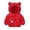 1-37Red112, variant on CAIVO Toddler Kids Baby Boys Girls Winter Down Coats Cute Bear Ears Coats With Hoods Cartoon Lightweight Jacket Outwear Long Sleeve Trendy Outerwear