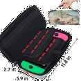thumbnail image 3 of Herdesigns Ocean Coastal Seashell Beach Theme Carrying Case for Nintendo Switch 2 with 20 Game Card Slots, Portable Travel Carry Case for Accessories and Console, 3 of 8