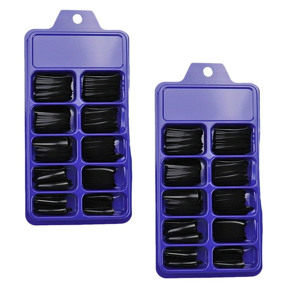 NICEXMAS 200pcs Ballerina Press on Nails Artificial Nail Tips Fake Nails