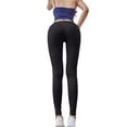 thumbnail image 6 of 3D Anti Cellulite Leggings Workout Yoga Pants Scrunch Butt Compression Legging Tummy Control Compression Pants High Waisted Leggings Slim Move Cellulite Leggings No Curling Lift Pants Black XXL, 6 of 7