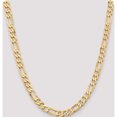 thumbnail image 2 of 14K Yellow Gold 7.5mm Flat Figaro Chain (22 X 7.5) Made In South Africa ffl200-22, 2 of 5