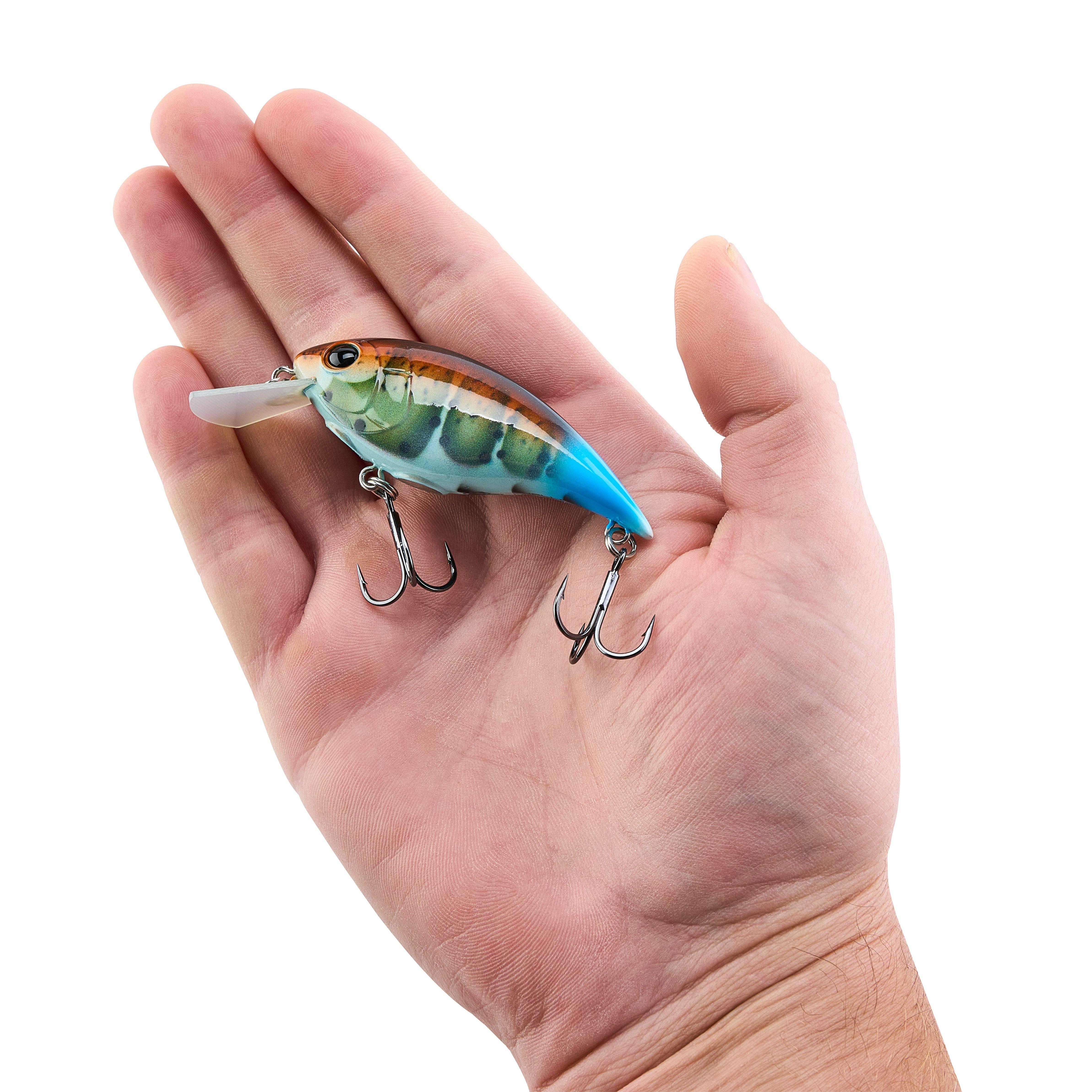 Berkley Shallow Money Badger Fishing Crankbait, 2.75 in, Hybrid Baitfish-Crayfish