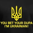thumbnail image 3 of CafePress - Funny Ukrainian Dupa Women's V Neck Dark T Shirt - Women's V-Neck Dark T-Shirt, 3 of 4