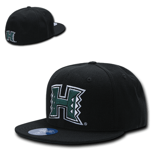 NCAA University of Hawaii Freshmen College Fitted Caps Hats 7 3/4 Black -  Walmart.com