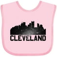 thumbnail image 3 of Inktastic cleveland skyline Boys or Girls Baby Bib, 3 of 4