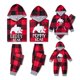 thumbnail image 2 of Christmas Bear Print Family Matching Outfits Adult Kids 2 Pieces Pajamas Set Baby Romper Warm Thick Hooded Pullover+Trousers Pjs, 2 of 4