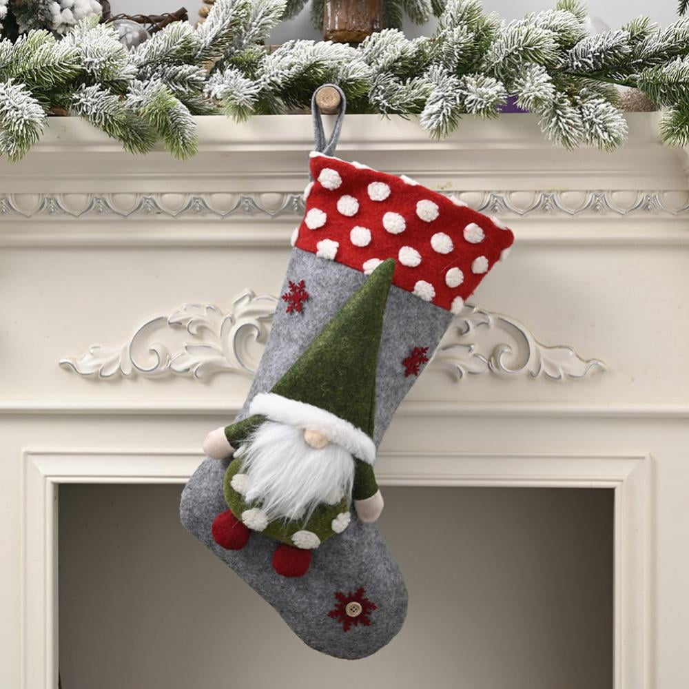 Novelty Christmas Stockings 2 designs size 50cms long 