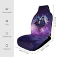 thumbnail image 2 of Descendants Characters Car Seat Covers Accessories Vehicle Front Seat Protector Mat Cover Decor Universal Fit For SUV Sedan Van Trucks, 2 of 6