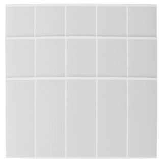 White Foam Adhesive Squares Large 1/2 in
